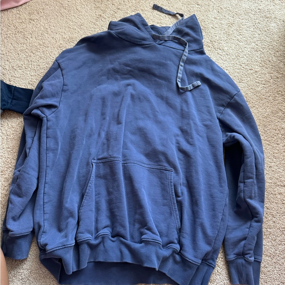 Aerie navy oversized sweatshirt